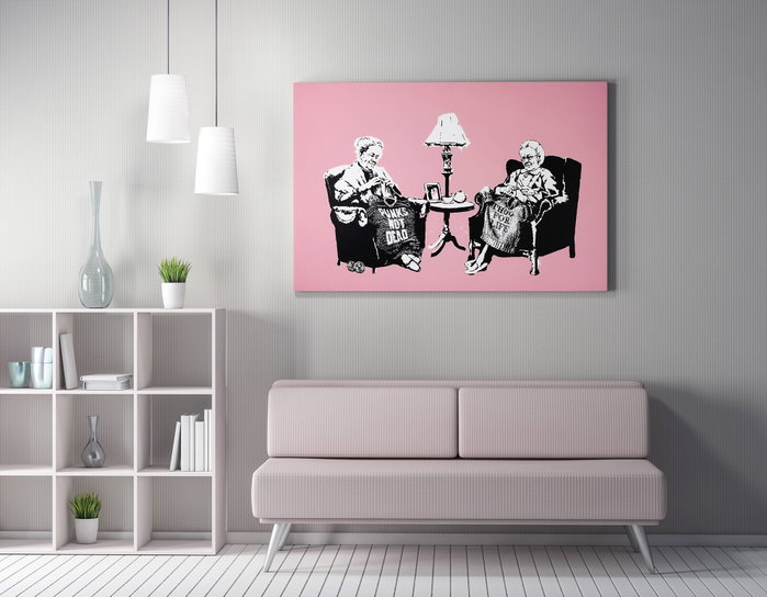 Wallity WY141 Banksy 70 x 100 cm Wallity WY141 Banksy 70 x 100 cm